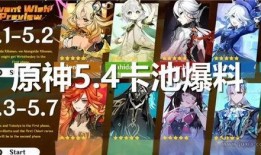 原神八重最新卡池爆料,神秘力量觉醒，原神世界再掀波澜